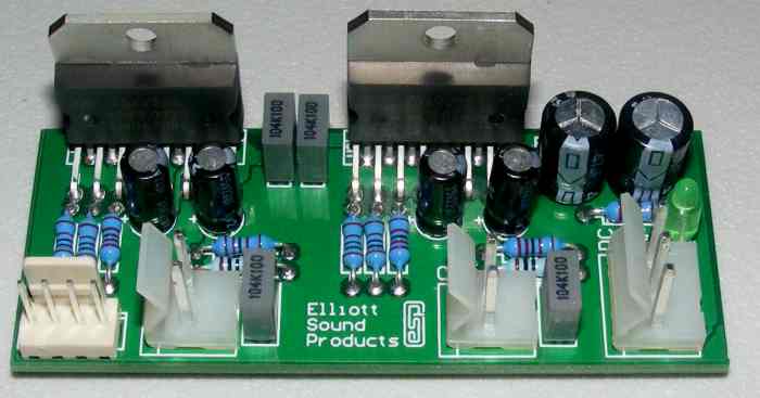 Dual Power Amplifier Using Tda7293 Mosfet Ic Circuit Diagram